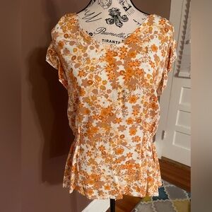 Flowery Blouse